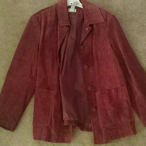 Size 22 burgundy/ maroon blazer.